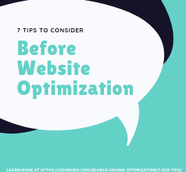 Consider these 7 tips before you optimize your website